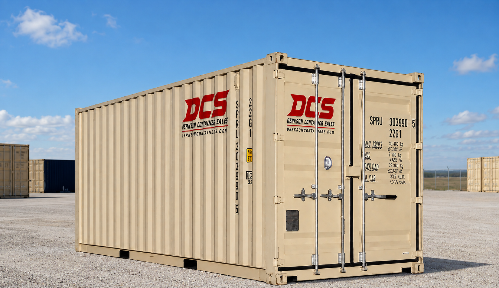 New 20FT Standard Dry Container